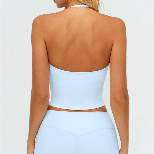 The Twirl Halter Tank Top