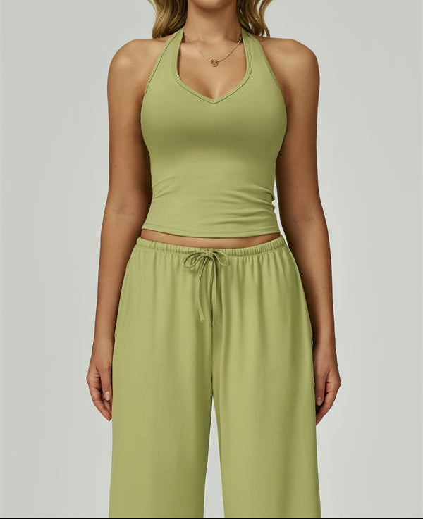 The Sprint Halter Tank Top