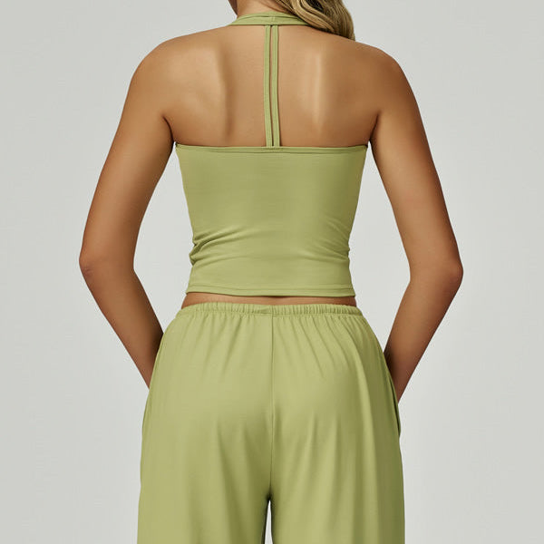 The Sprint Halter Tank Top