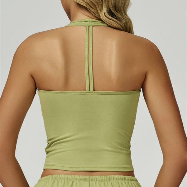 The Sprint Halter Tank Top
