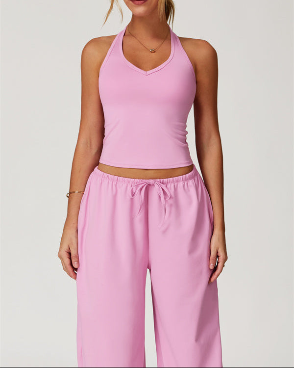 The Sprint Halter Tank Top