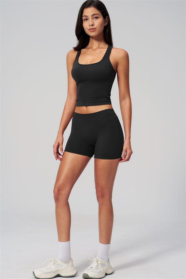 The Revive Crop Top Shorts 2-Piece Set
