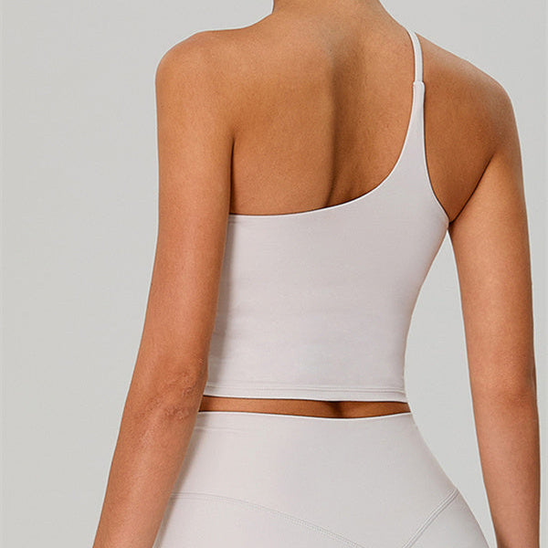 The Jewel One-Shoulder Crop Top