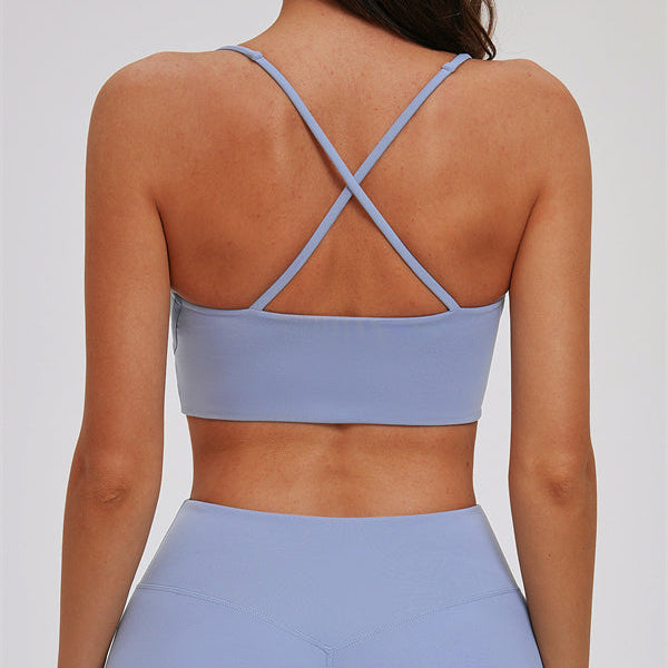 The Kinetic Cross Back Sports Bra