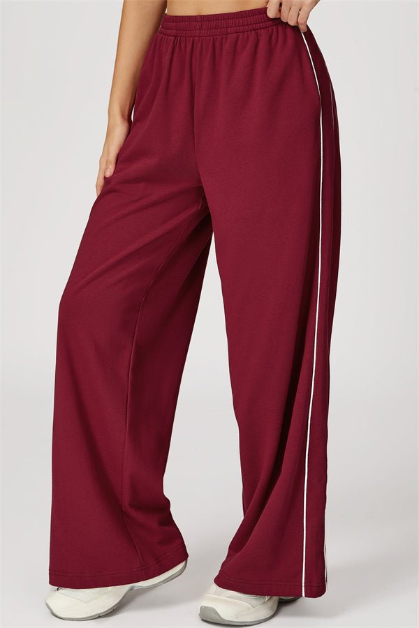 Drawstring Wide Leg PantsVOLTRA FIT
