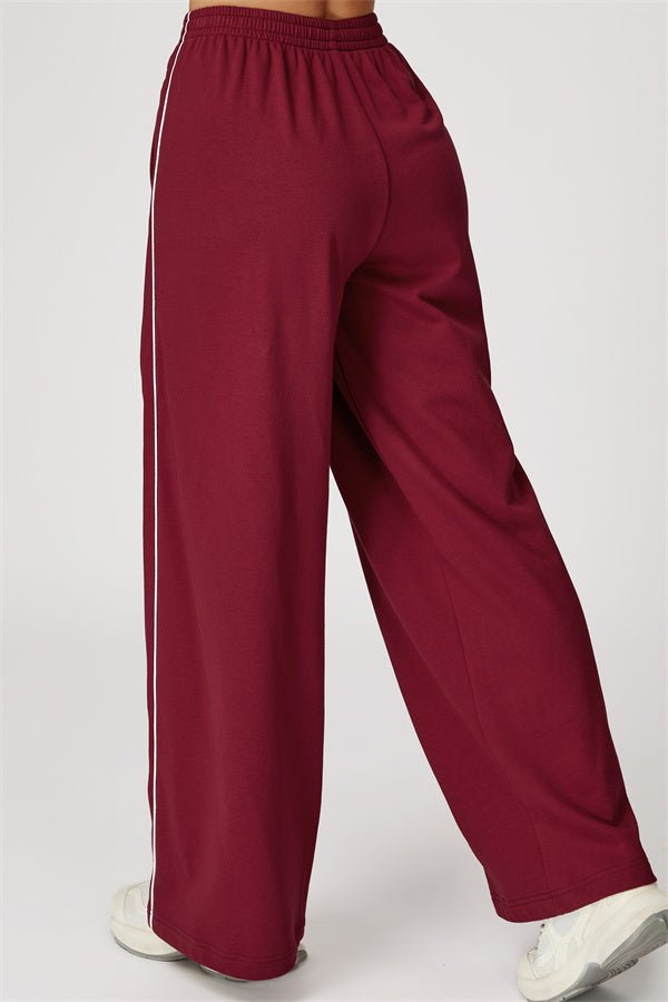 Drawstring Wide Leg PantsVOLTRA FIT
