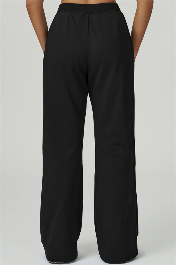 Drawstring Wide Leg PantsVOLTRA FIT