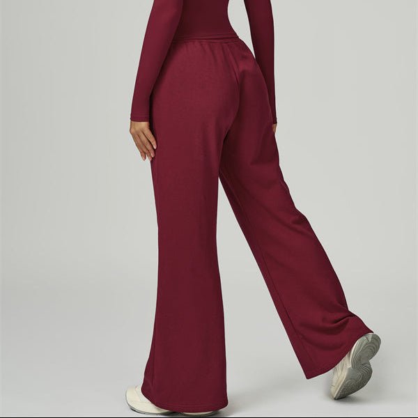 Drawstring Wide Leg PantsVOLTRA FIT