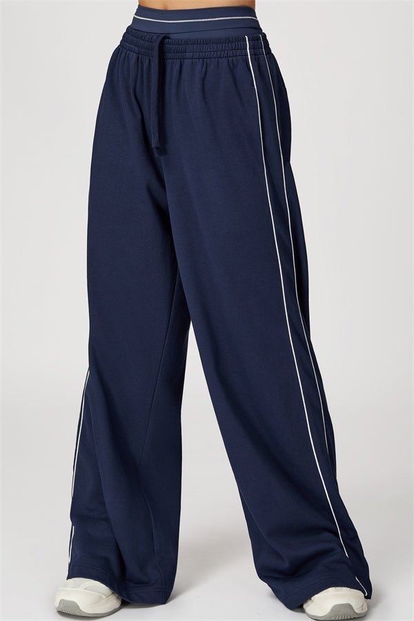 Drawstring Wide Leg PantsVOLTRA FIT