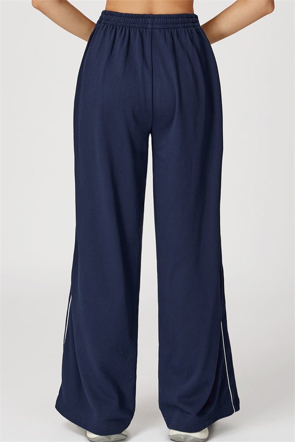 Drawstring Wide Leg PantsVOLTRA FIT