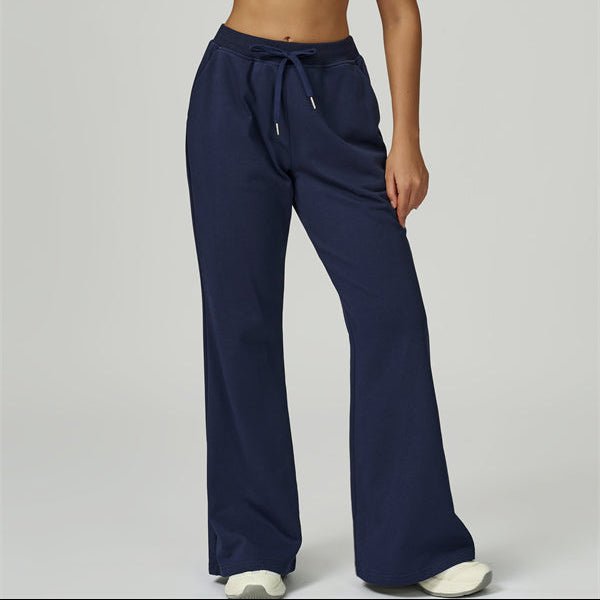 Drawstring Wide Leg PantsVOLTRA FIT