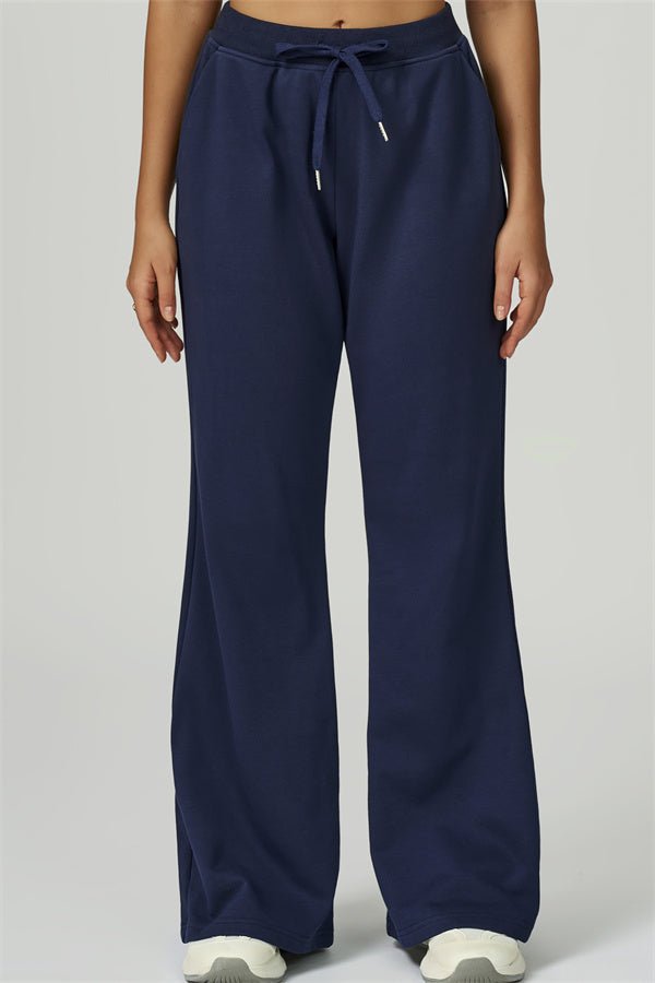 Drawstring Wide Leg PantsVOLTRA FIT