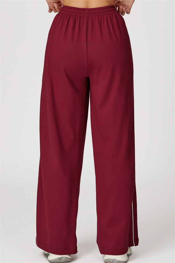 Drawstring Wide Leg PantsVOLTRA FIT