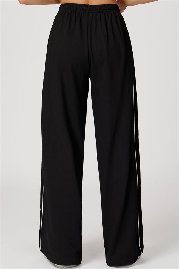 Drawstring Wide Leg PantsVOLTRA FIT