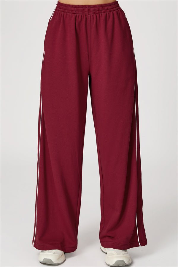 Drawstring Wide Leg PantsVOLTRA FIT
