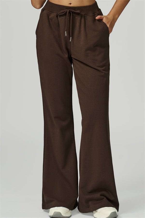 Drawstring Wide Leg PantsVOLTRA FIT