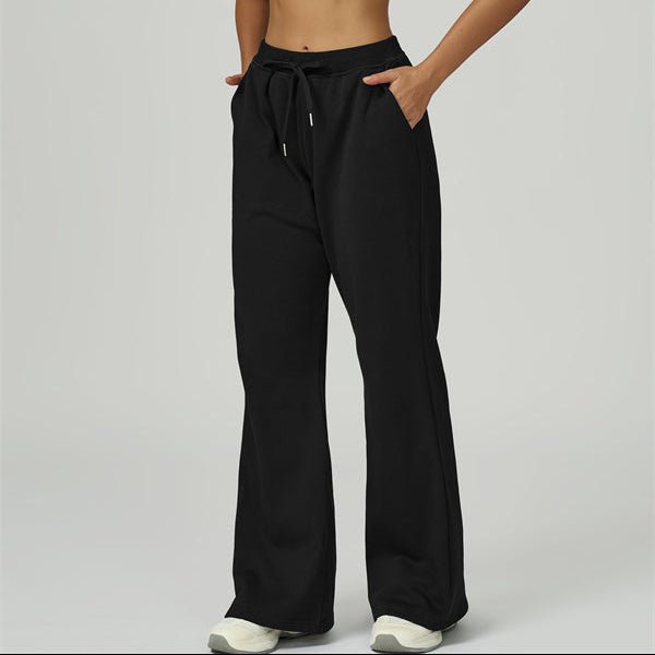 Drawstring Wide Leg PantsVOLTRA FIT