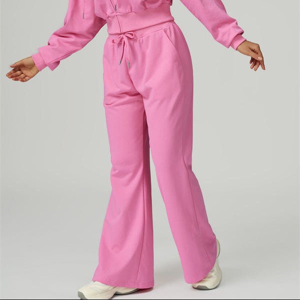 Drawstring Wide Leg PantsVOLTRA FIT