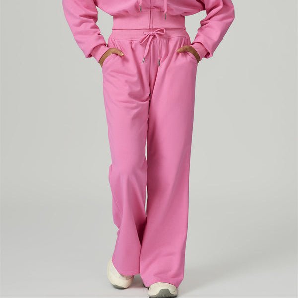 Drawstring Wide Leg PantsVOLTRA FIT