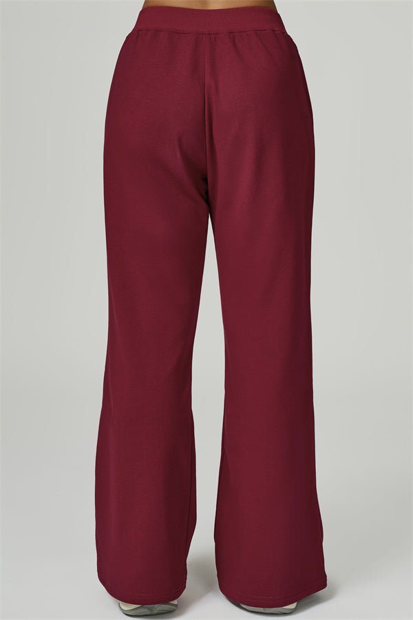 Drawstring Wide Leg PantsVOLTRA FIT