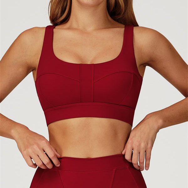 Dual Strap Open Back Sports BraVOLTRA FIT