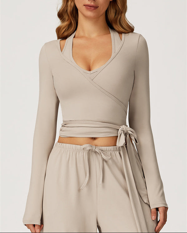 The Sprint Long Sleeve Crop Top