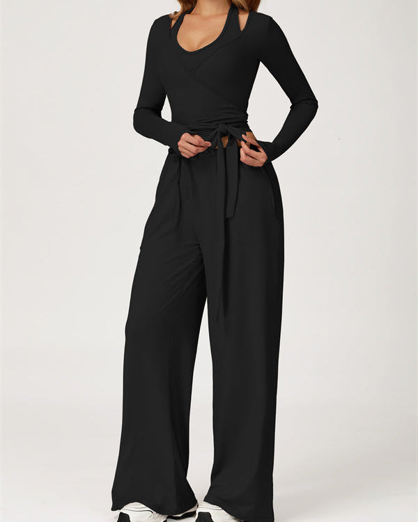 The Sprint Long Sleeve Crop Top