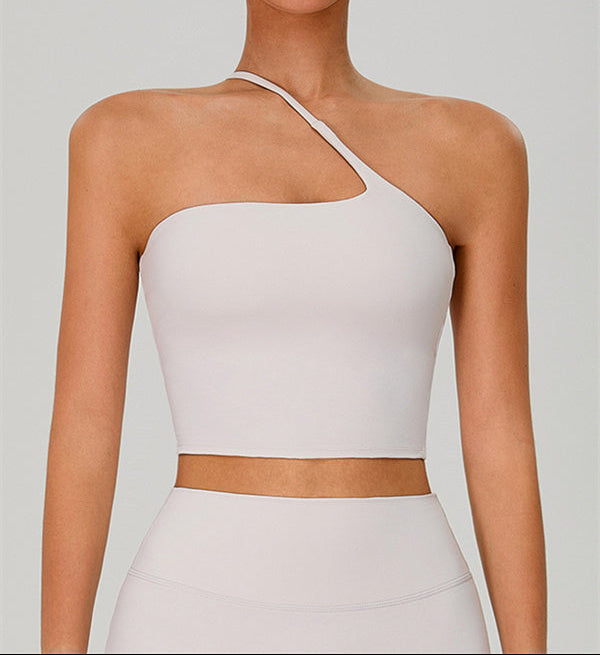 The Jewel One-Shoulder Crop Top