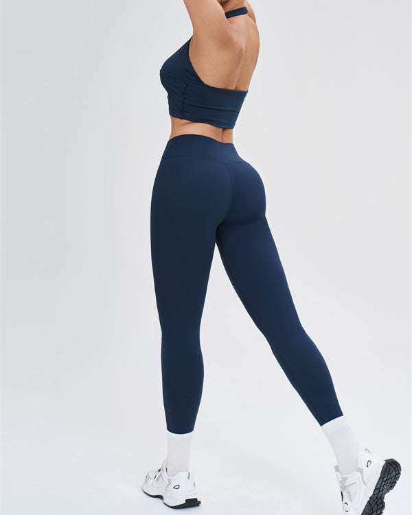 The Stride Crop Top Isabella Leggings 2-Piece Set