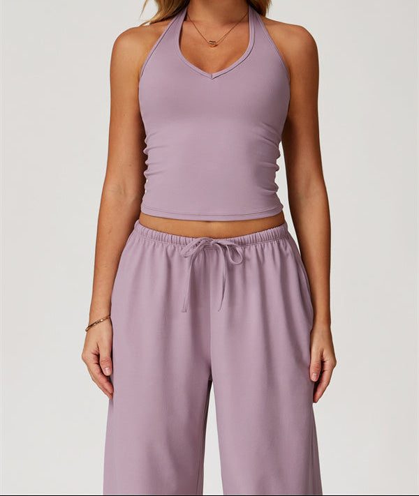 The Sprint Halter Tank Top