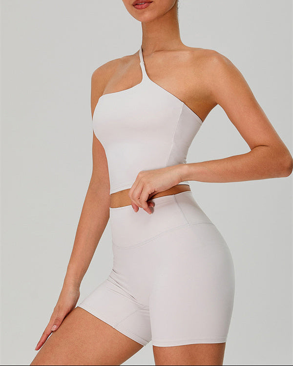 The Jewel One-Shoulder Crop Top