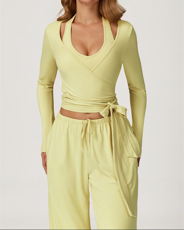 The Sprint Long Sleeve Crop Top