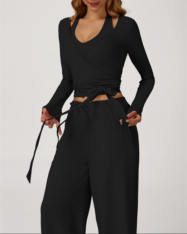 The Sprint Long Sleeve Crop Top
