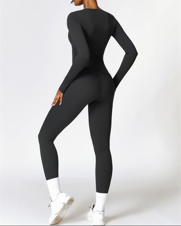 Eloria Round-Neck Crop TopCrop Tops & TeesVOLTRA FIT