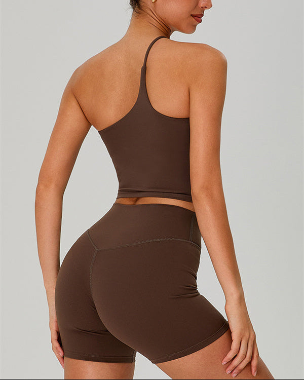 The Jewel One-Shoulder Crop Top