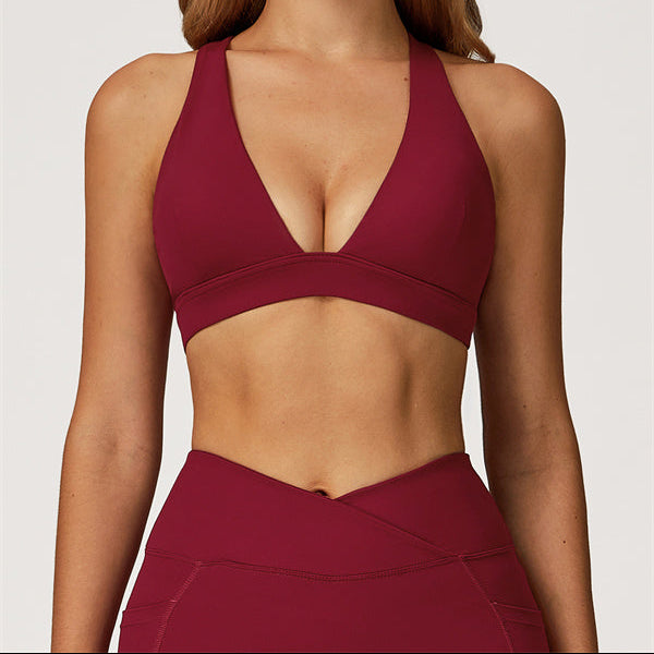 The Glacier Sports Bra Flared Leggings 2-Piece Set