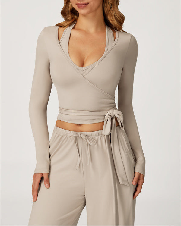 The Sprint Long Sleeve Crop Top