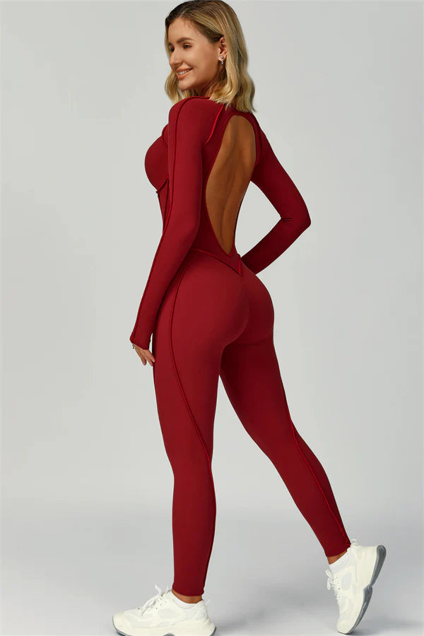 Backless Training Jumpsuit