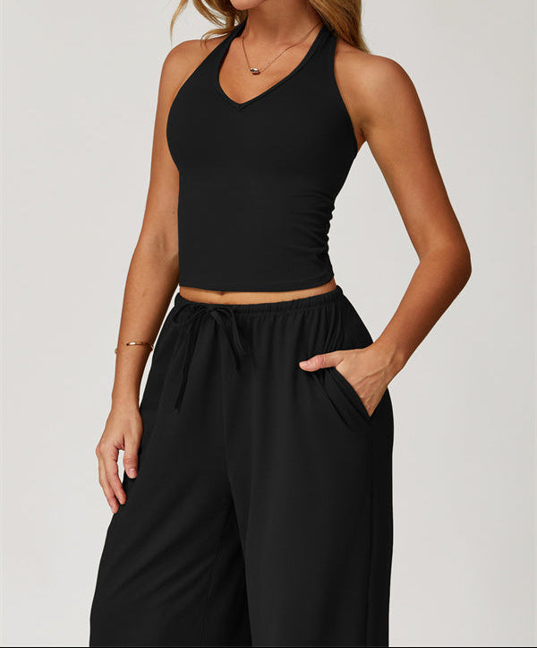 The Sprint Halter Tank Top