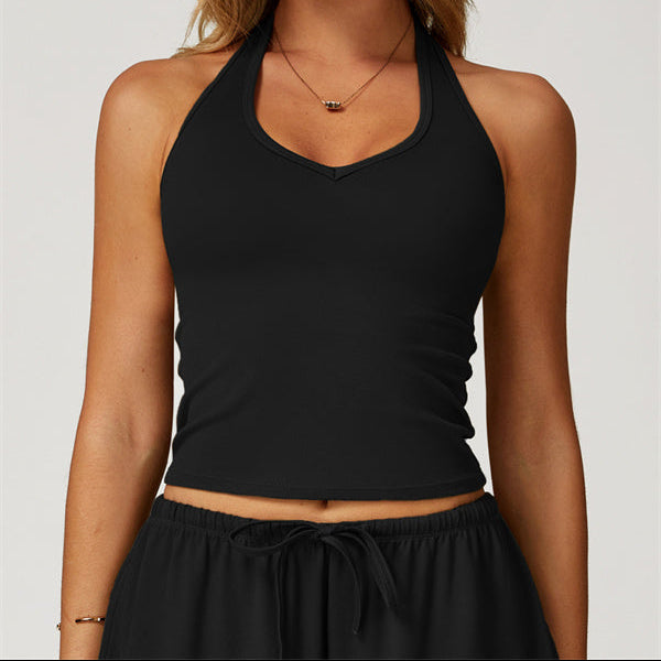 The Sprint Halter Tank Top