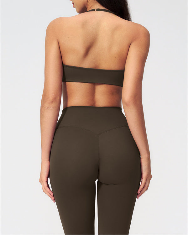 The Twirl Sports Bra Capri Leggings 2-Piece Set