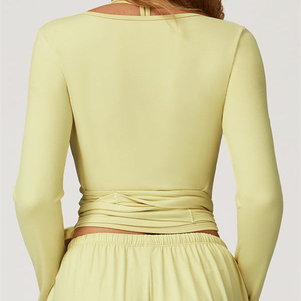 The Sprint Long Sleeve Crop Top