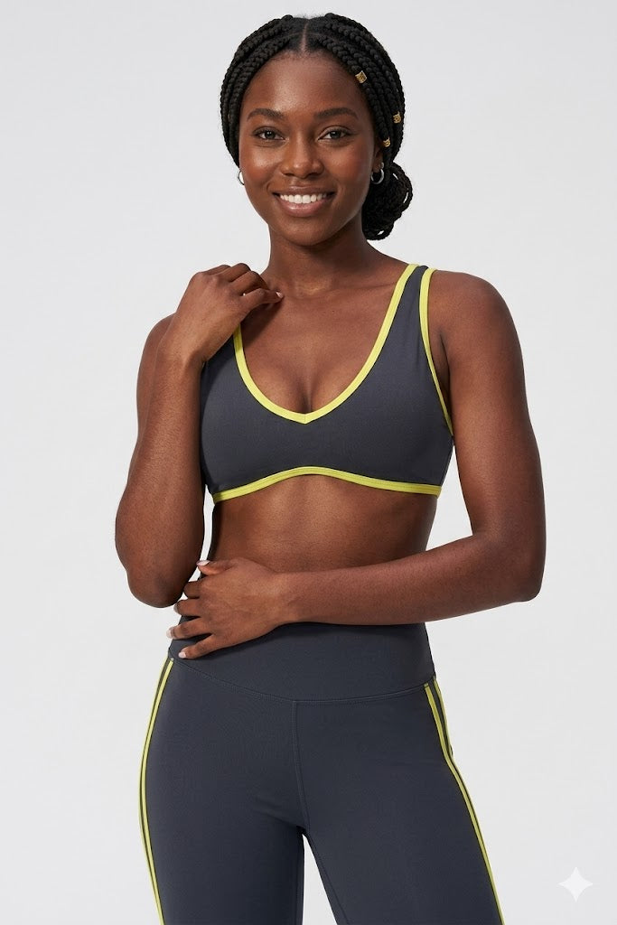 Sports Bra & Flare Pants Set