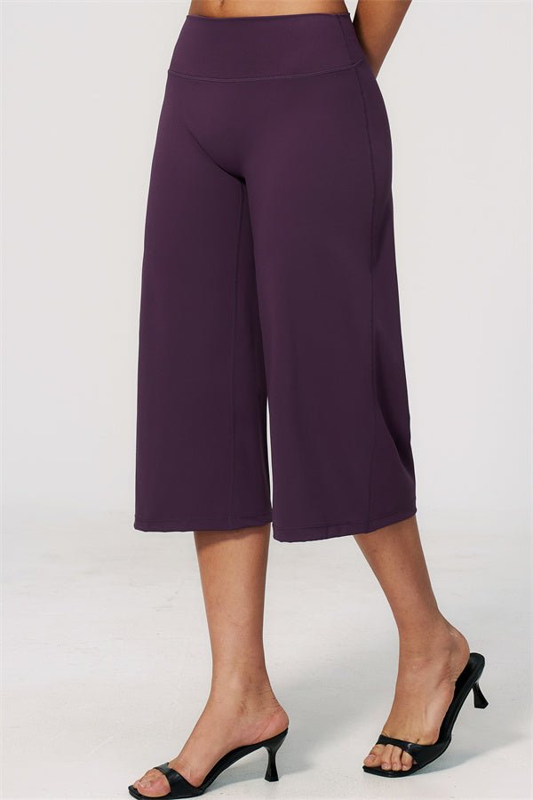 Half Sleeve Wide Leg Crop SetVOLTRA FIT