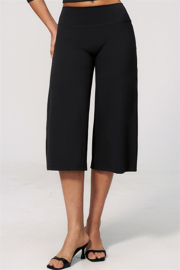 Half Sleeve Wide Leg Crop SetVOLTRA FIT