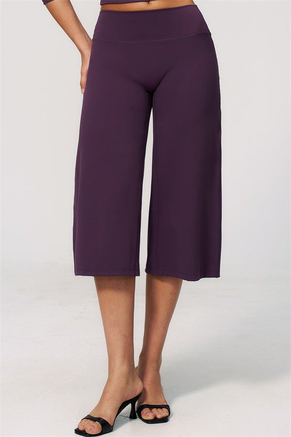 Half Sleeve Wide Leg Crop SetVOLTRA FIT
