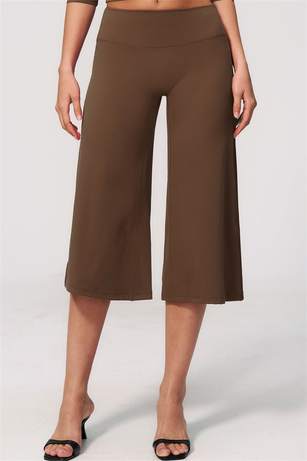 Half Sleeve Wide Leg Crop SetVOLTRA FIT