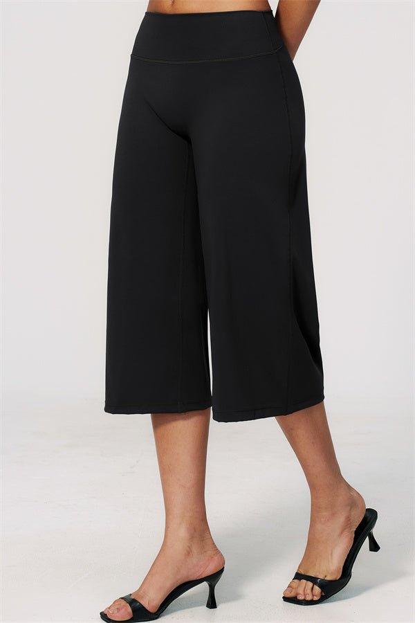 Half Sleeve Wide Leg Crop SetVOLTRA FIT