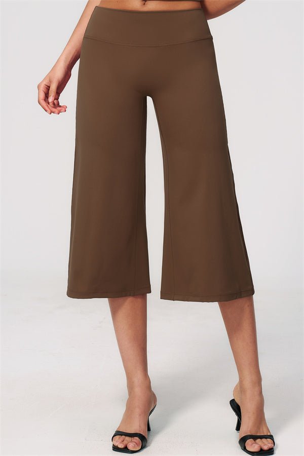 Half Sleeve Wide Leg Crop SetVOLTRA FIT