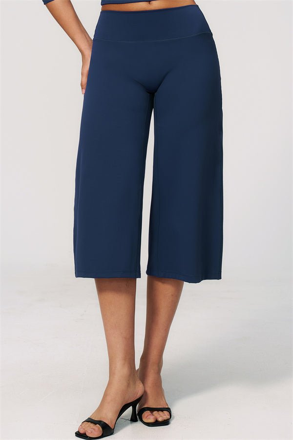 Half Sleeve Wide Leg Crop SetVOLTRA FIT